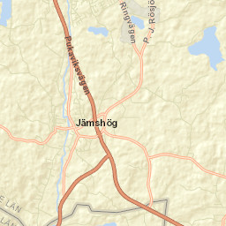 Jämshög Street Map