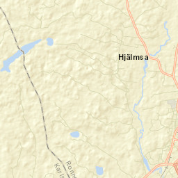 Bräkne-Hoby Street Map