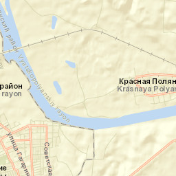 Krasnaya Polyana Street Map