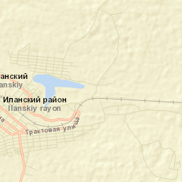 Ilanskiy Street Map