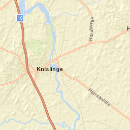 Knislinge Street Map