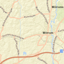 Mörrum Street Map