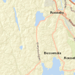 Ronneby Street Map