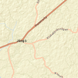 Jämjö Street Map