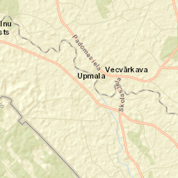 Vecvārkava Street Map