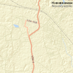 Novovyazniki Street Map