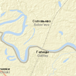Galitsy Street Map