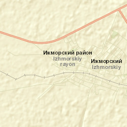 Izhmorskiy Street Map