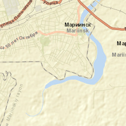 Mariinsk Street Map