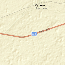 Suslovo Street Map