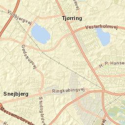 Snejbjerg Street Map