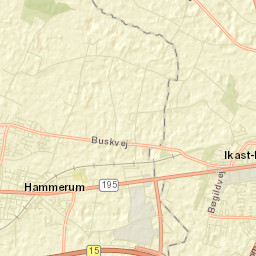 Hammerum Street Map