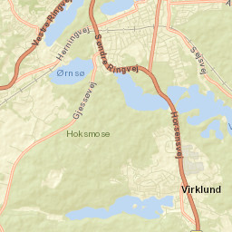 Silkeborg Street Map