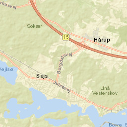 Svejbæk Street Map