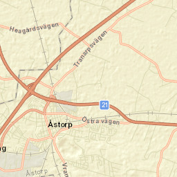 Åstorp Street Map
