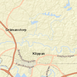 Klippan Street Map