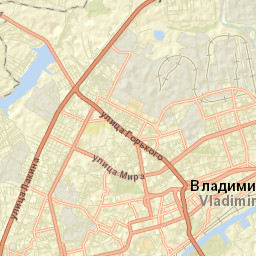 Vladimir Street Map
