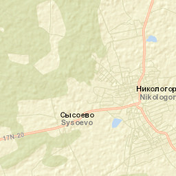 Nikologory Street Map