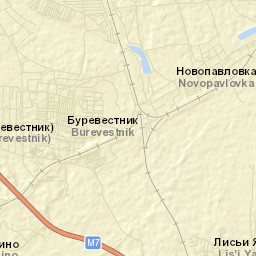 Burevestnik Street Map
