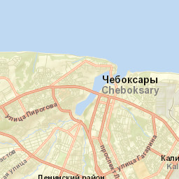 Cheboksary Street Map