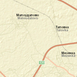 Ishimskiy Rayon Street Map