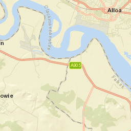 Alloa Street Map