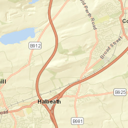Cowdenbeath Street Map