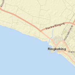Ringkøbing Street Map