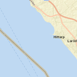 Hittarp Street Map