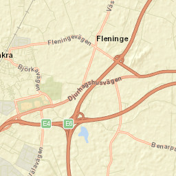Ödåkra Street Map