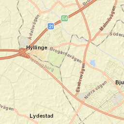 Bjuv Street Map