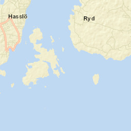 Hasslö Street Map