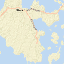 Sturkö Street Map