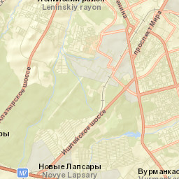 Cheboksarskiy Rayon Street Map