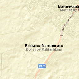Mariinskiy Posad Street Map