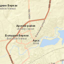 Arsk Street Map