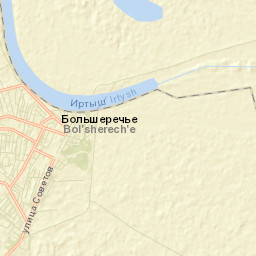 Bol’sherech’ye Street Map
