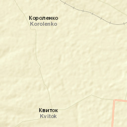 Kvitok Street Map