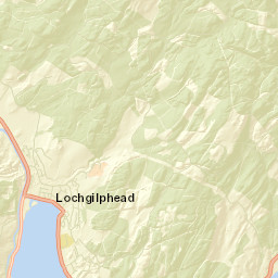 Lochgilphead Street Map