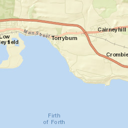 High Valleyfield Street Map