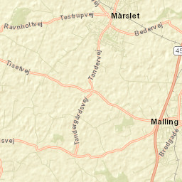 Mårslet Street Map