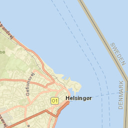 Helsingør Street Map