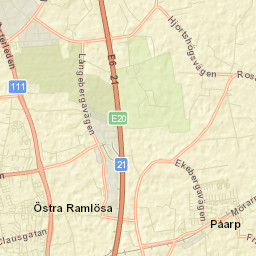Helsingborg Street Map