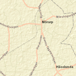 Mörarp Street Map
