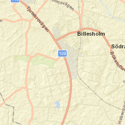 Billesholm Street Map