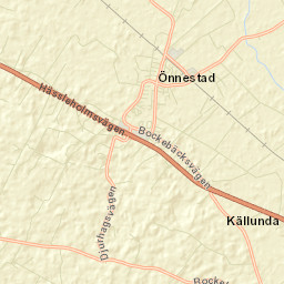 Önnestad Street Map