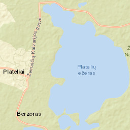 Plateliai Street Map