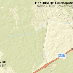 Povarovo Street Map