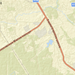 Chashnikovo Street Map
