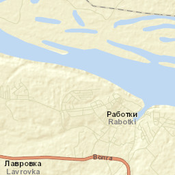 Rabotki Street Map